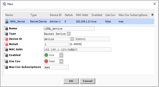 Niagara - BACnet - Adding devices